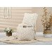 Macrame Square Throw Pillow Covers (Set of 2) – Handmade Boho Cushion Covers with Tassels | Decorative Cotton Pillow Cases for Sofa, Bed, Living Room & Cozy Décor
